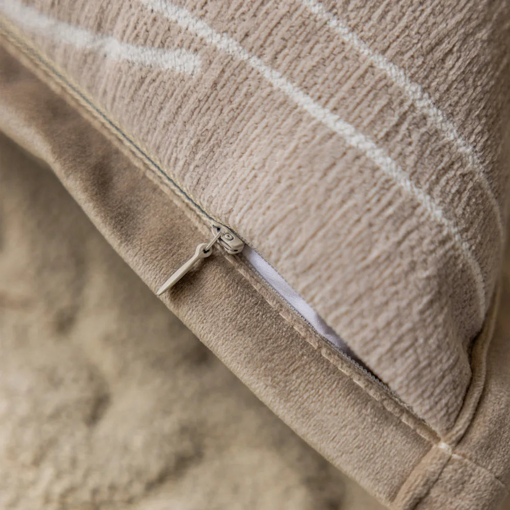 French Khaki Pillow
