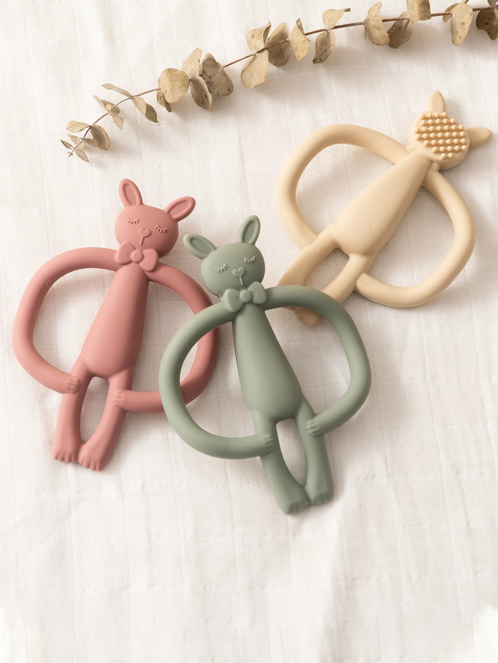 Silicone Rabbit Baby Teether