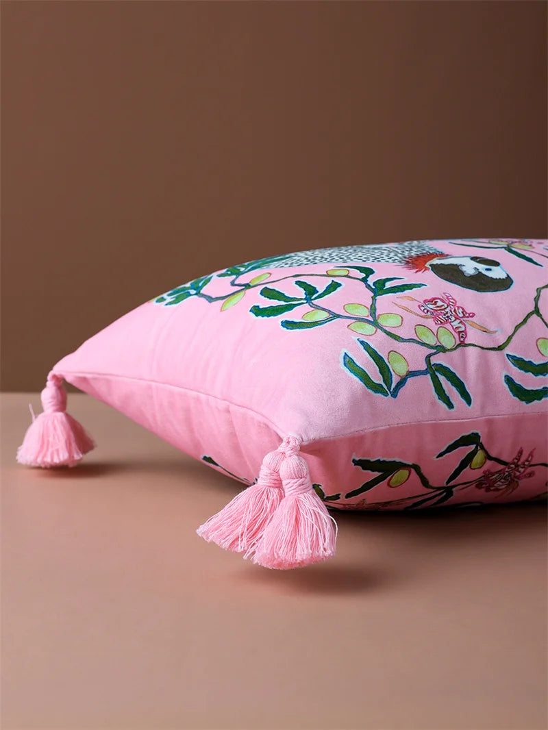 Velvet Pillow – Asian Royal Court Design