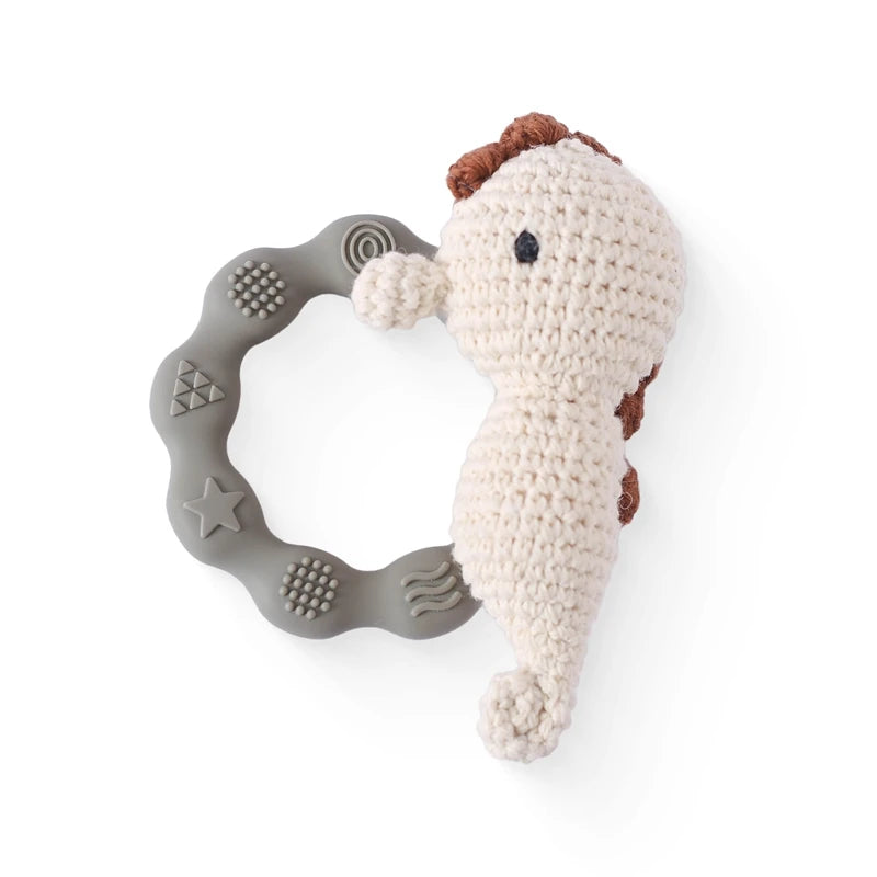Crochet Bear Rattle & Teether