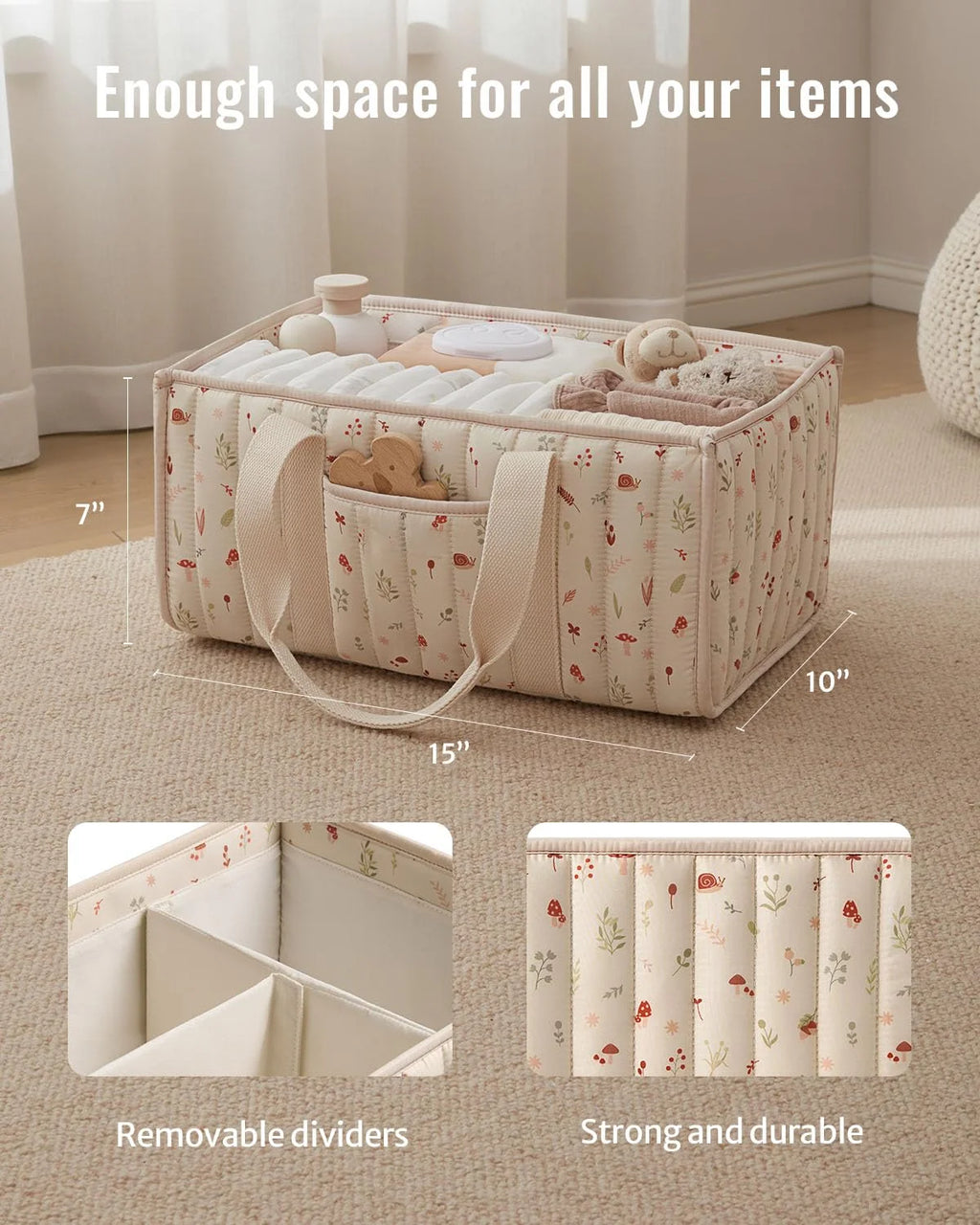 Diaper Caddy Organizer