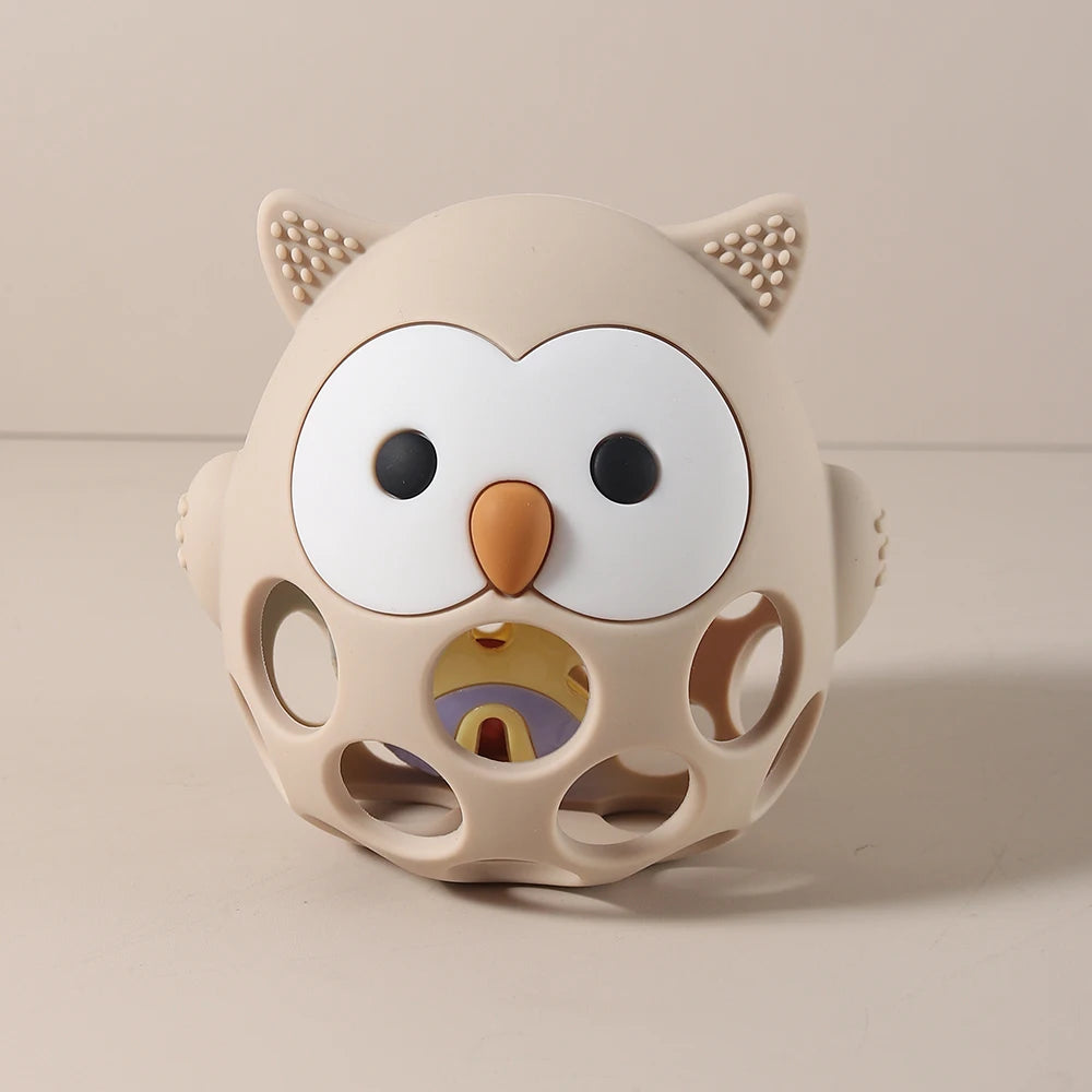 Baby Owl Teether Gloves