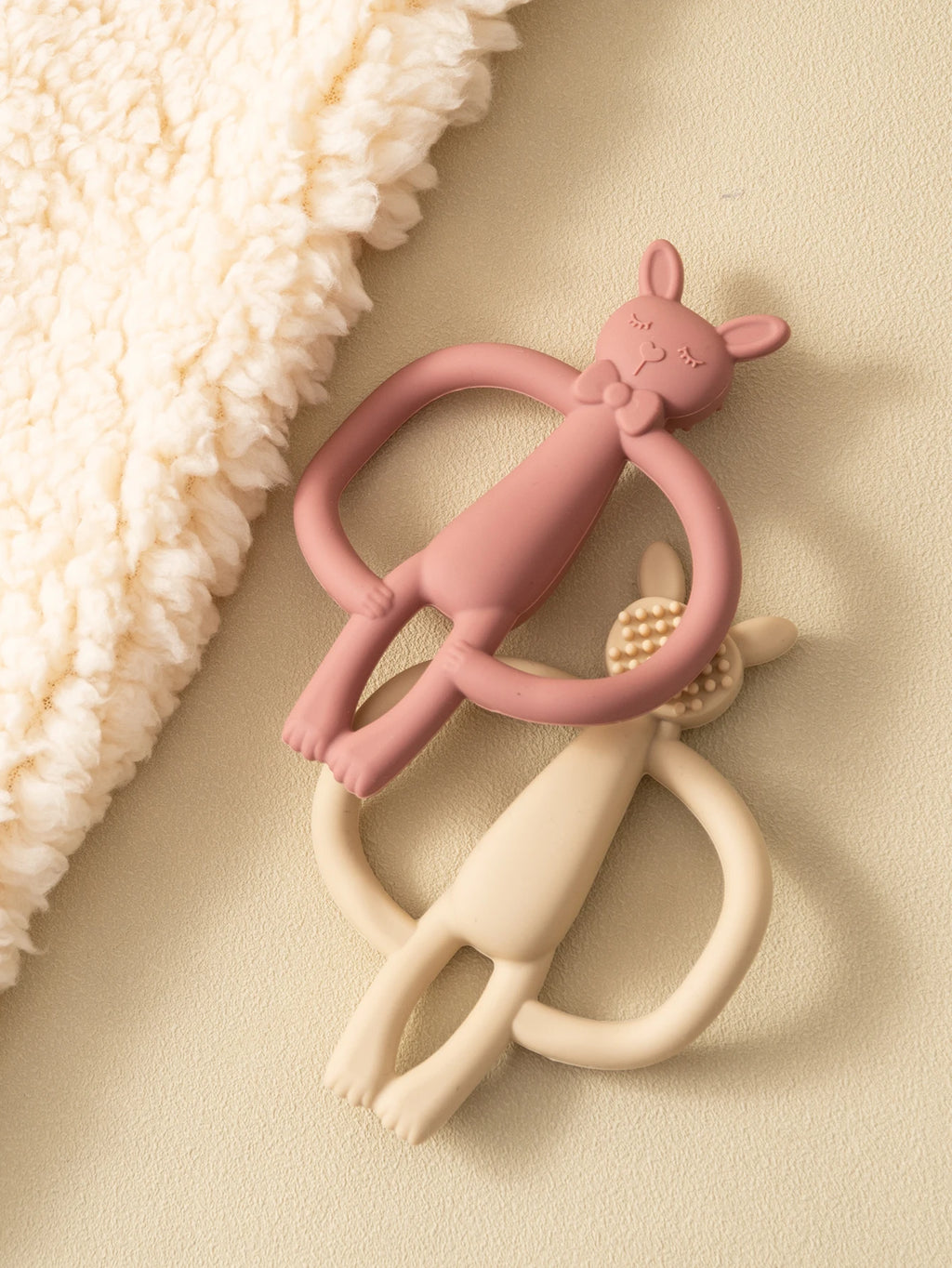 Silicone Rabbit Baby Teether