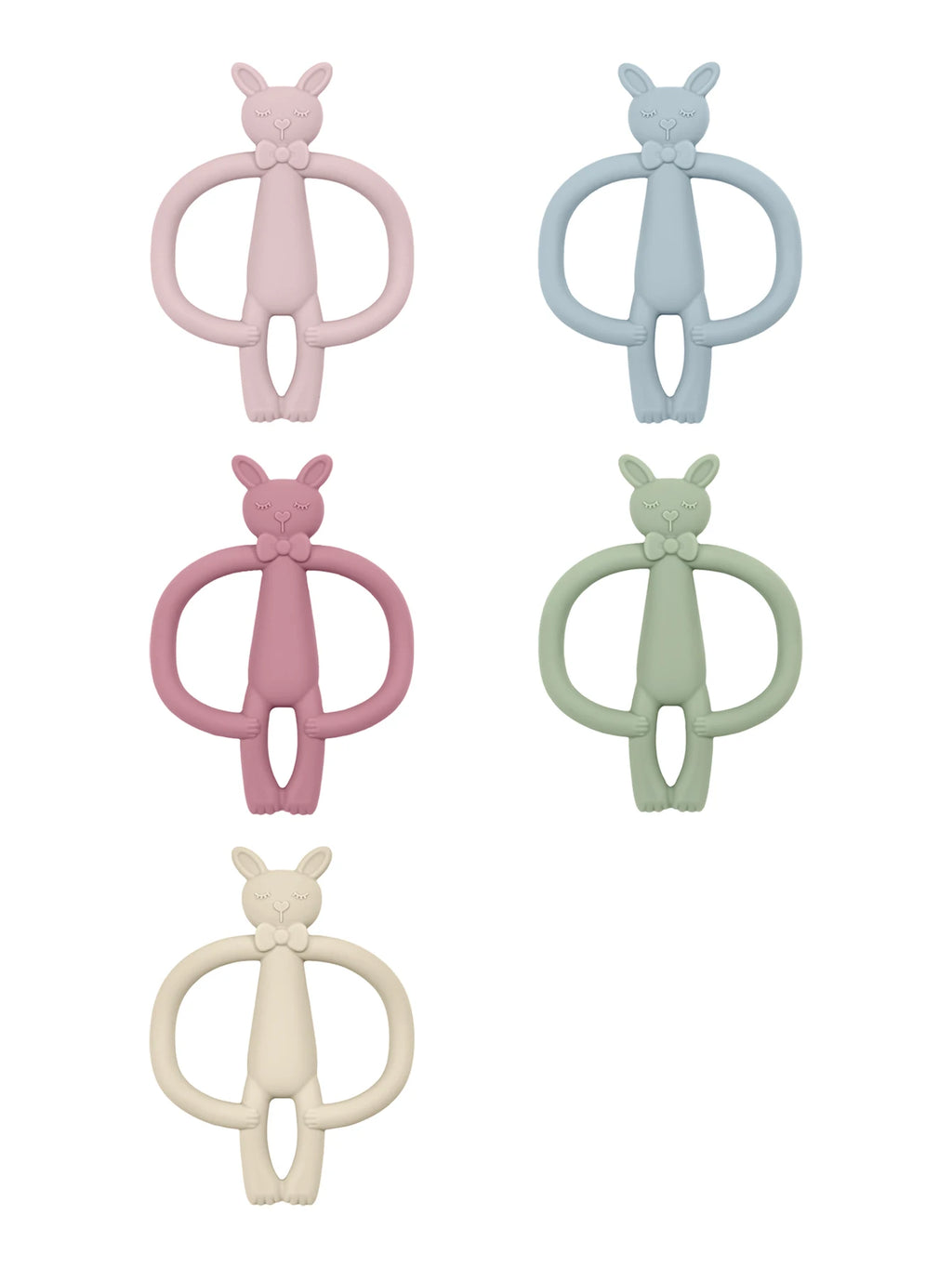 Silicone Rabbit Baby Teether