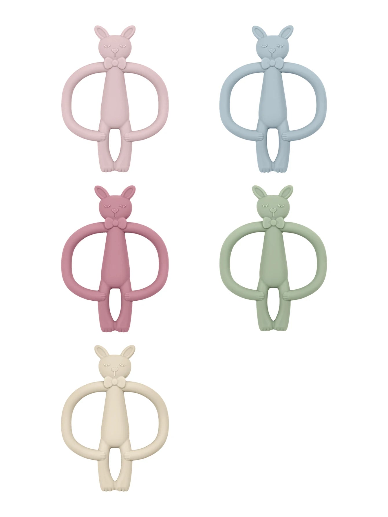 Silicone Rabbit Baby Teether