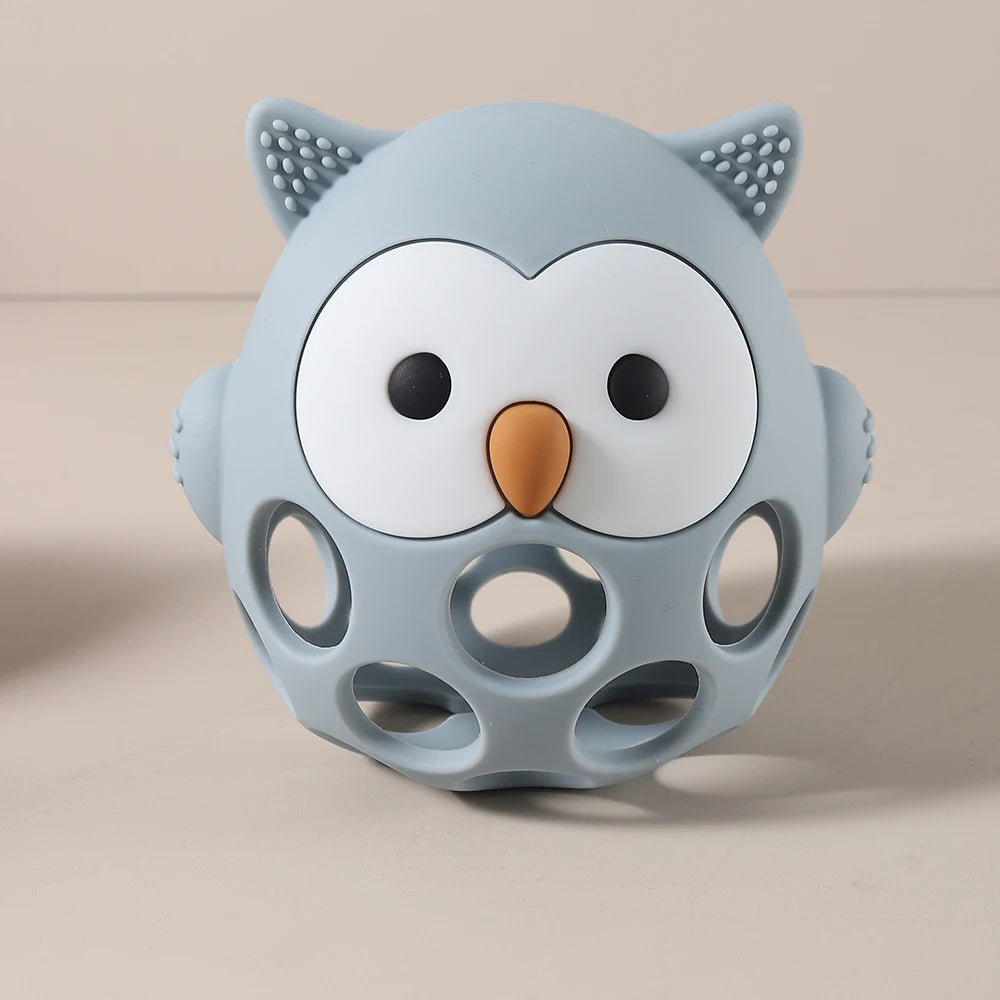 Baby Owl Teether Gloves