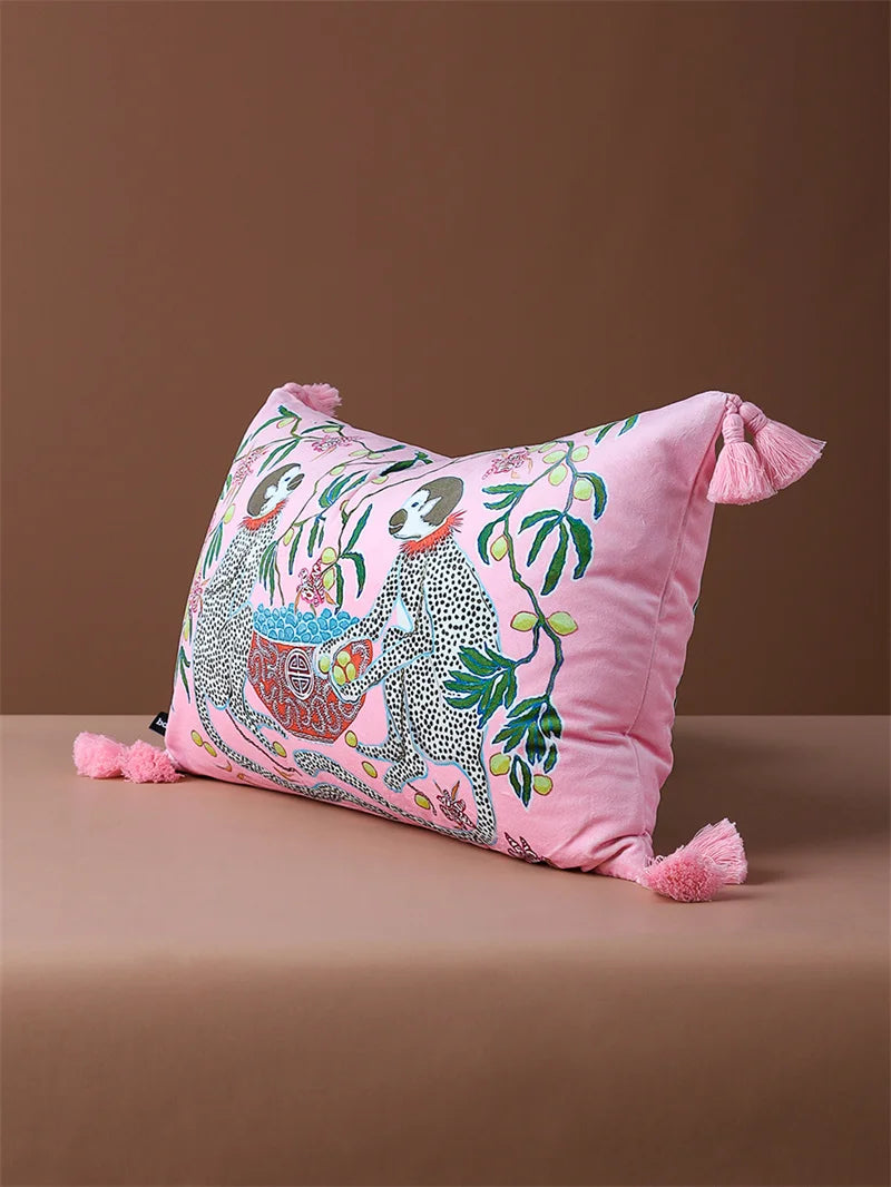 Velvet Pillow – Asian Royal Court Design