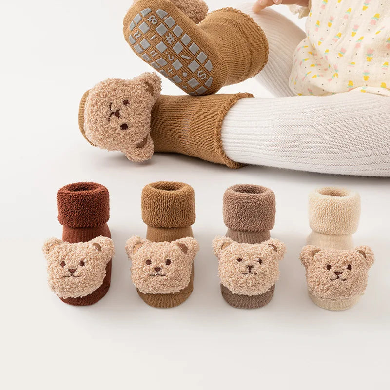 Baby Bear Anti-Slip Socks