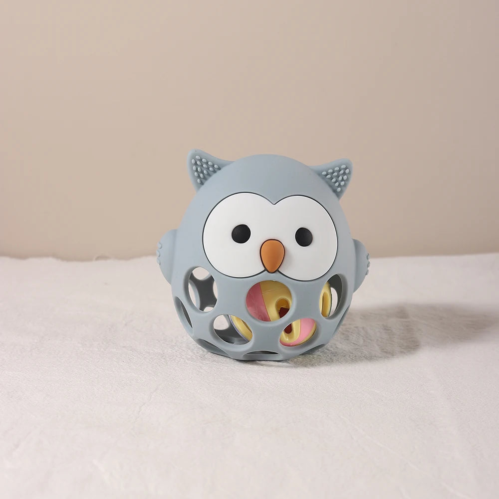 Baby Owl Teether Gloves