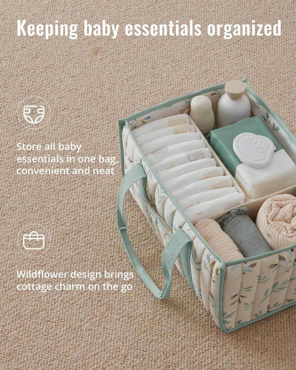 Diaper Caddy Organizer