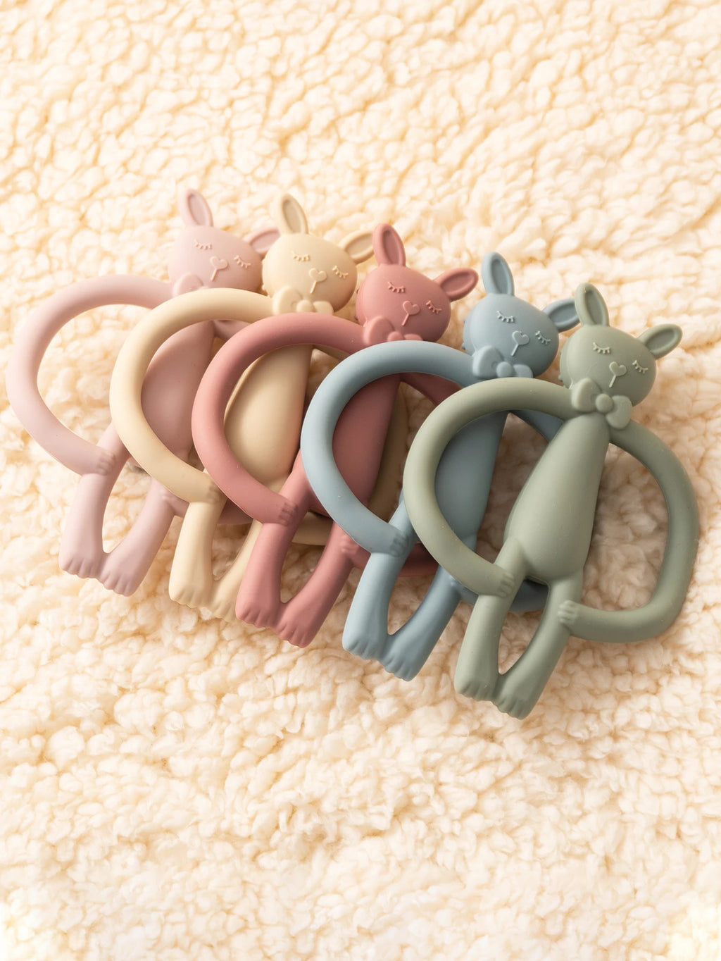 Silicone Rabbit Baby Teether