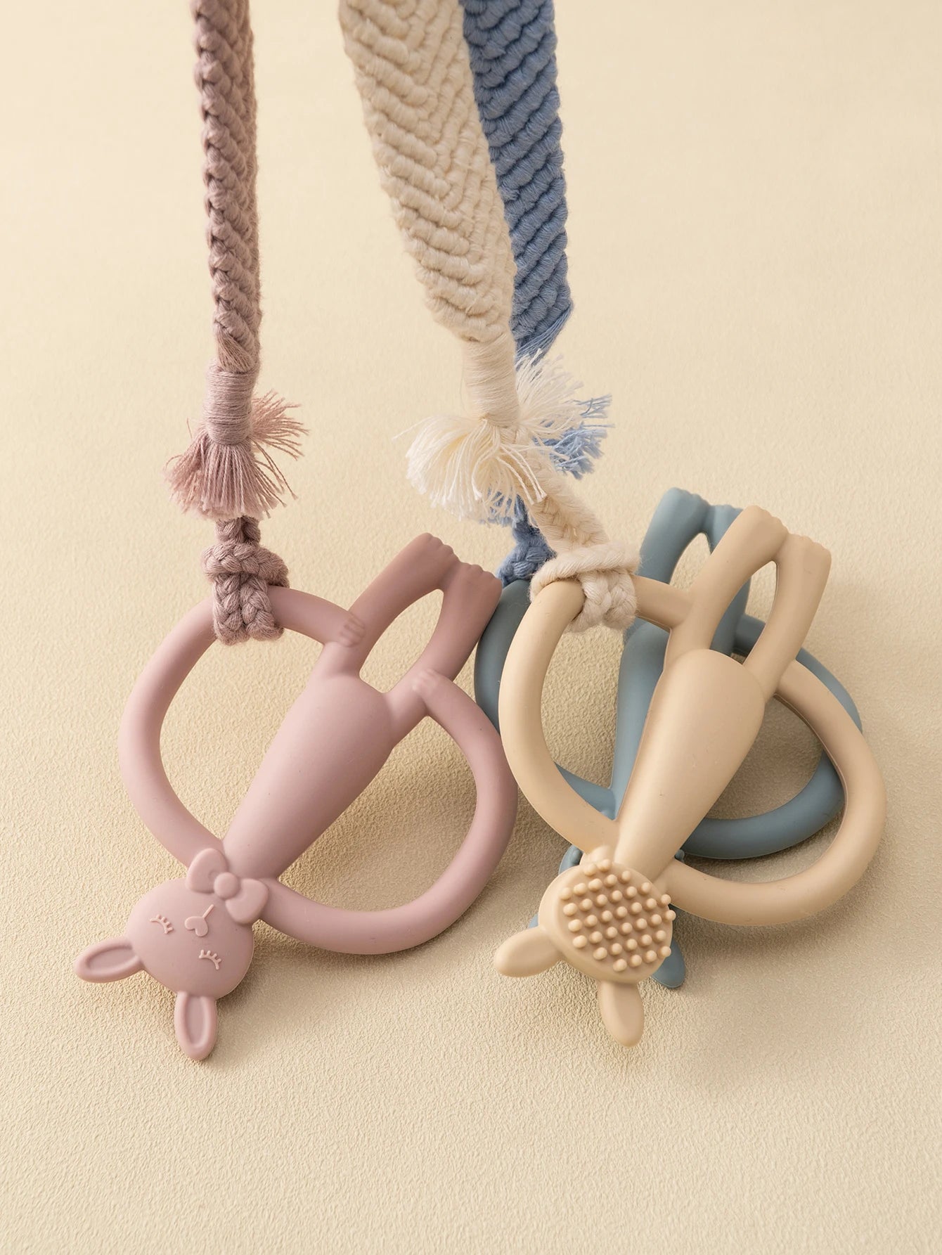 Silicone Rabbit Baby Teether