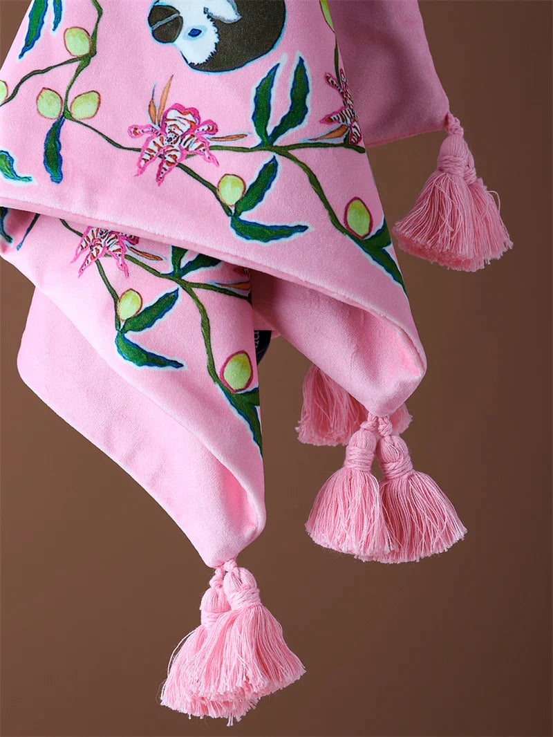 Velvet Pillow – Asian Royal Court Design